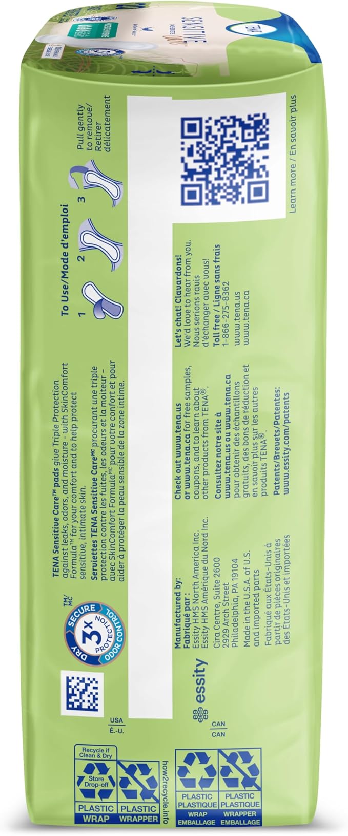 Tena Intimates Moderate Regular Incontinence Pad 20 Count