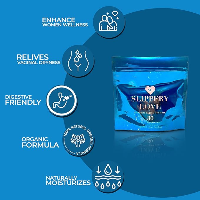 Wetness Organic Supplements for Women 60 Capsules