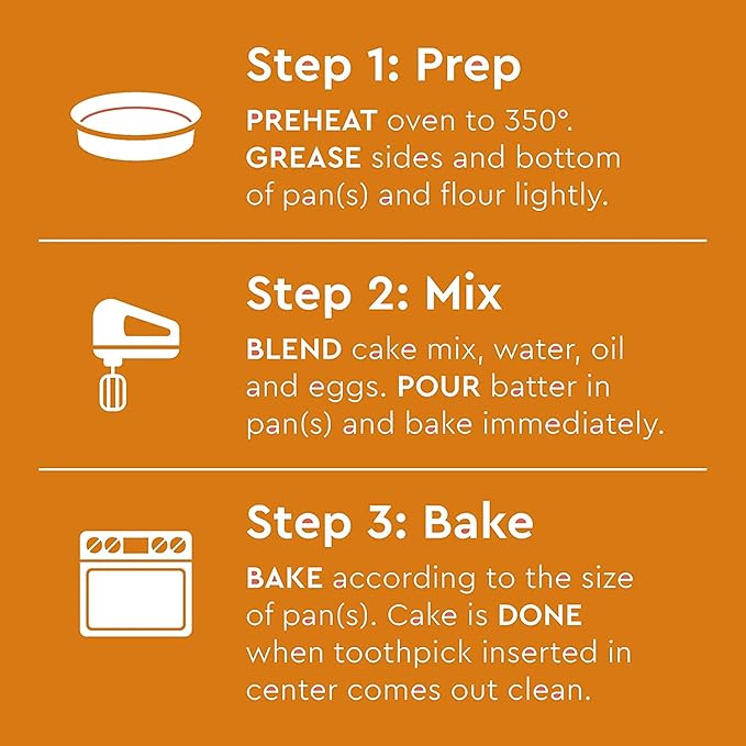 Duncan Hines Signature Spice Cake Mix 15.25 oz (pack of 2)