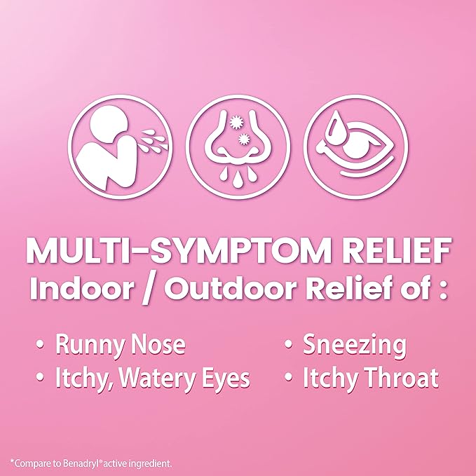 HealthA2Z® Allergy Relief 25mg | (200 Caplets 1))