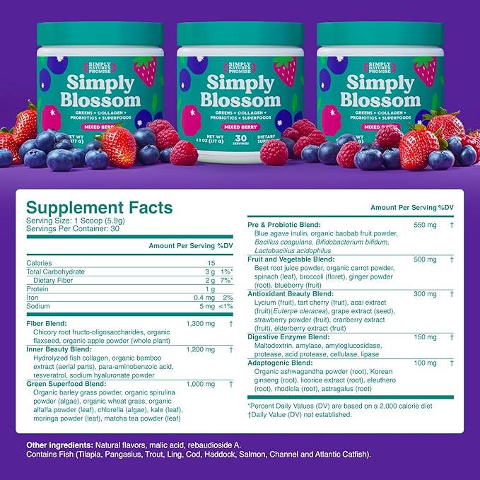 Simply Nature's Promise Blossom Nutrition 30 Day