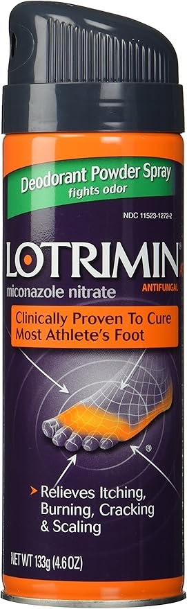 Lotrimin Miconazole Nitrate and Dr. Scholl's 4.6 and 4.7 Ounce
