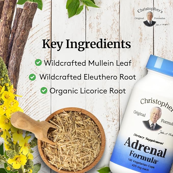 Dr. Christopher's Adrenal Formula for Stress Support