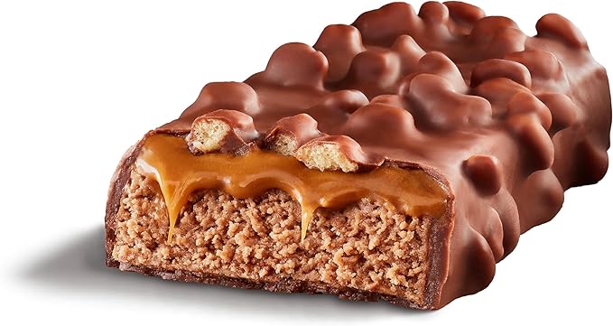 FULFIL Protein Snack Bars, Chocolate Salted Caramel, 15g Protein, Pantry Staples, 12 Count