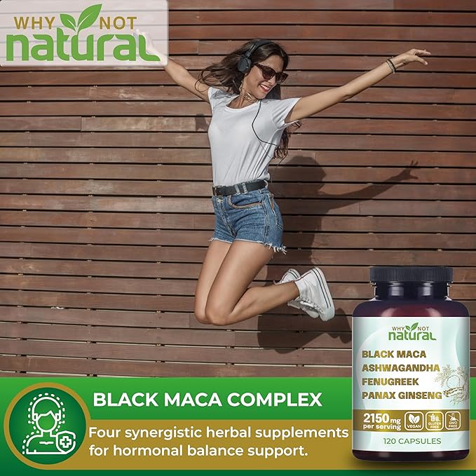 Why Not Natural 4-in-1 Organic Black (120 Count 1)
