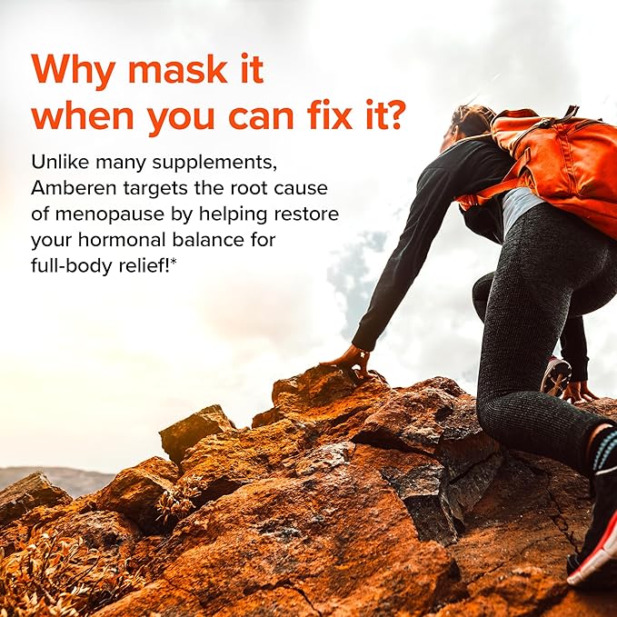 Amberen: Safe Multi-Symptom Menopause Relief. Clinically 12 Menopause 2 Month