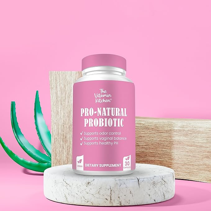 Vaginal Probiotics for Women- 5 Billion CFU Probiotic for pH Balance- Promote Healthy Vaginal Odor & Vaginal Flora- Non-GMO, Women's Vaginal Health Supplement (30 Servings)