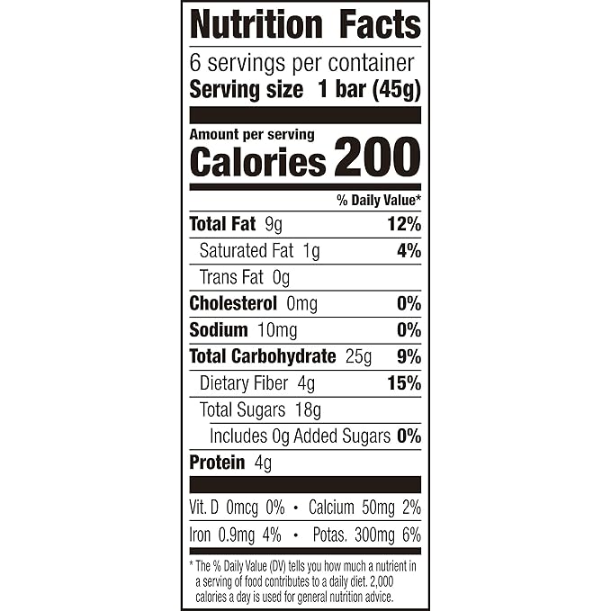 Larabar Apple Pie, Gluten Free Vegan Fruit & Nut Bars, 1.6 oz bars, 6 ct