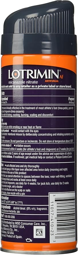 Lotrimin Miconazole Nitrate and Dr. Scholl's 4.6 and 4.7 Ounce