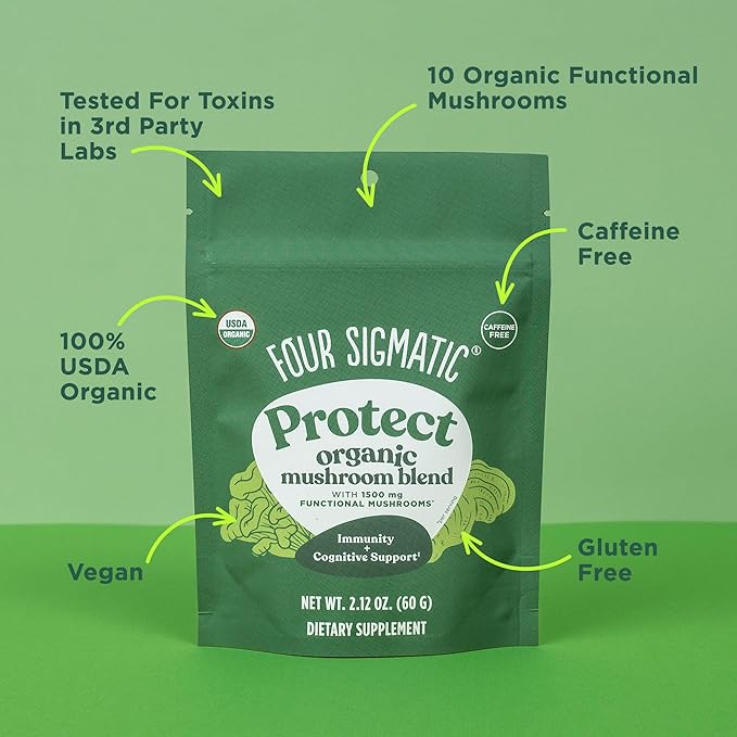 Mushroom Blend Defend Mix by Four Sigmatic 30 Servings