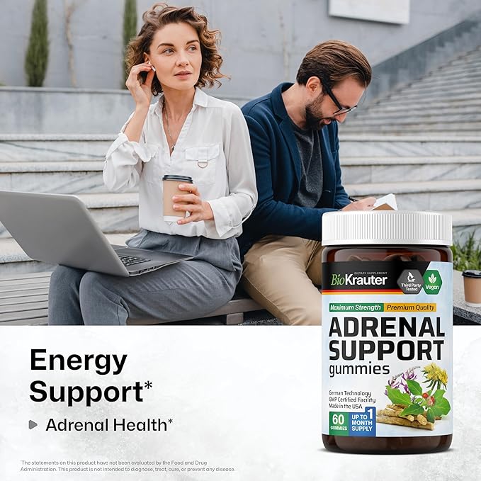 Adrenal Support Gummies B6, B12 B12 - 60 Chews