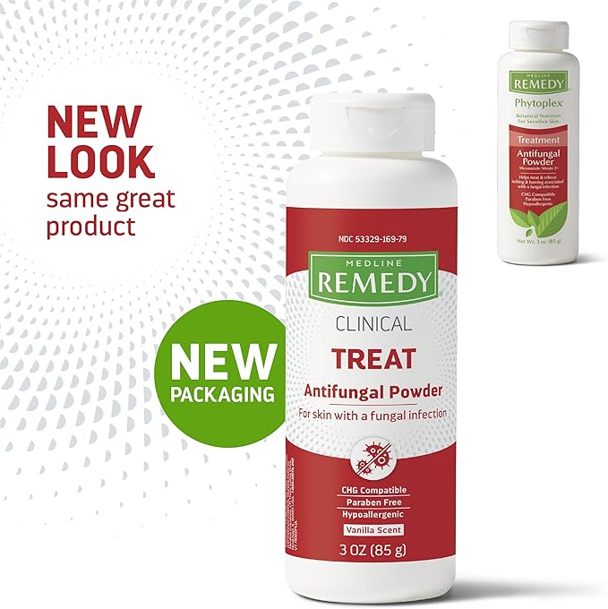 Medline Remedy Clinical Antifungal Powder (3 2% Miconazole