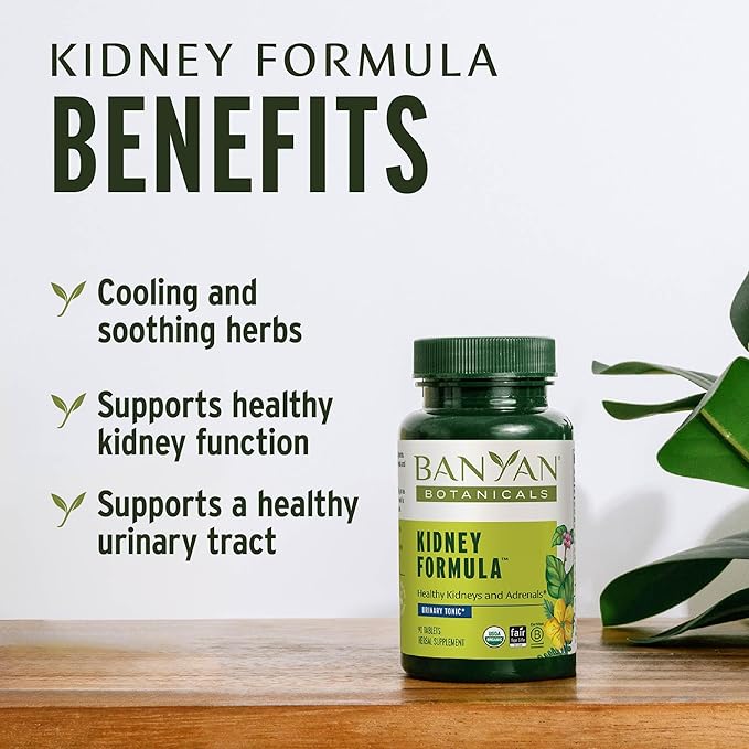 Banyan Botanicals Kidney Formula – Organic 90 Tablets