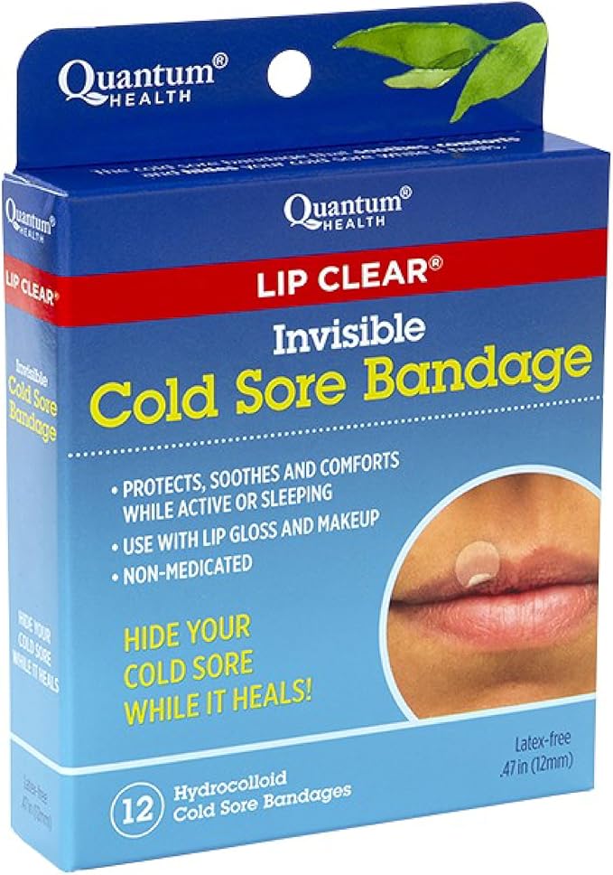 Quantum Health Lip Clear Invisible Cold 12 Ct