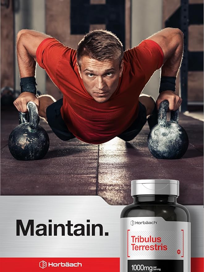 Horbäach Tribulus Terrestris 1000mg | 180 Capsules