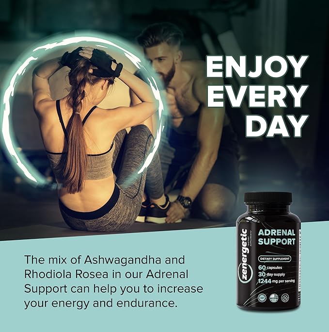 Adrenal Support Supplements │ Cortisol Manager, 60 Pills