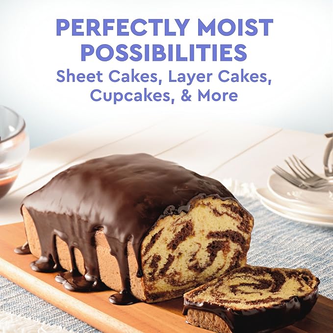 Duncan Hines Signature Cake Mix, Fudge Marble, 15.25 oz