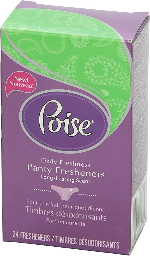 Poise Panty Fresheners, 24 Count