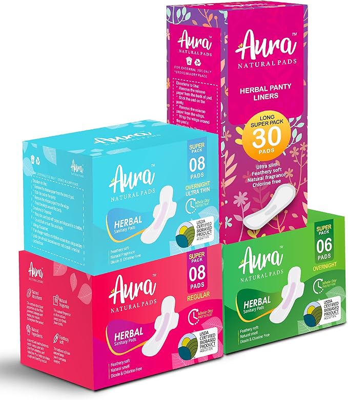 All in One Super Pack of 36 Pads 30 Long