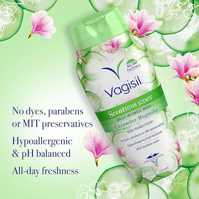 Vagisil Feminine Wash for Intimate Area 12 oz 3)