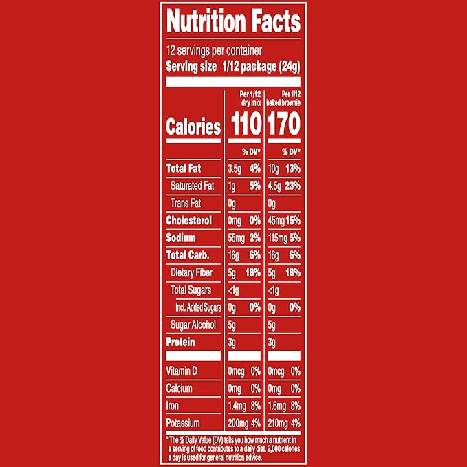 Duncan Hines Keto Friendly Chewy Fudge Brownie Mix, Gluten Free, Zero Sugar Added, 10 oz