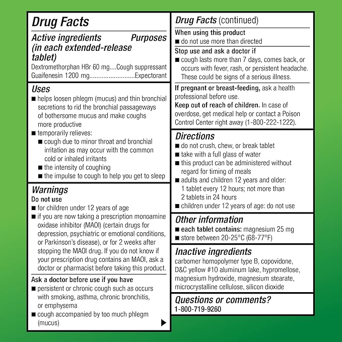 Amazon Basic Care Maximum Strength Mucus 14 Tablets