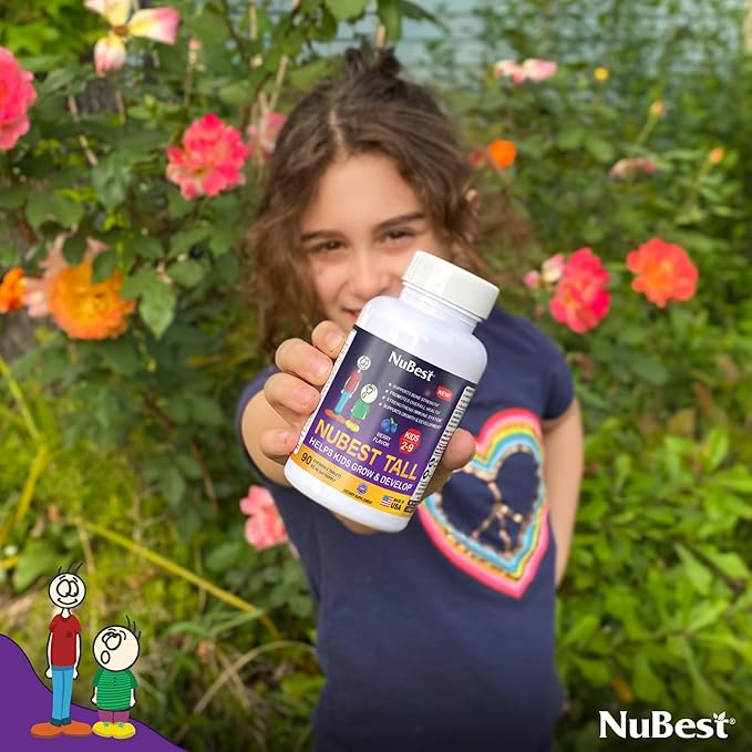 NuBest Tall Kids 2 to 9 - 90 Chewable 3 Pack