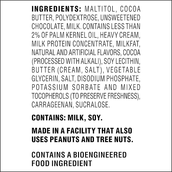 Atkins Endulge Milk Chocolate Caramel Squares, Dessert Favorite, Good Source of Fiber, 1g Sugar, 48 Count (16 Servings)