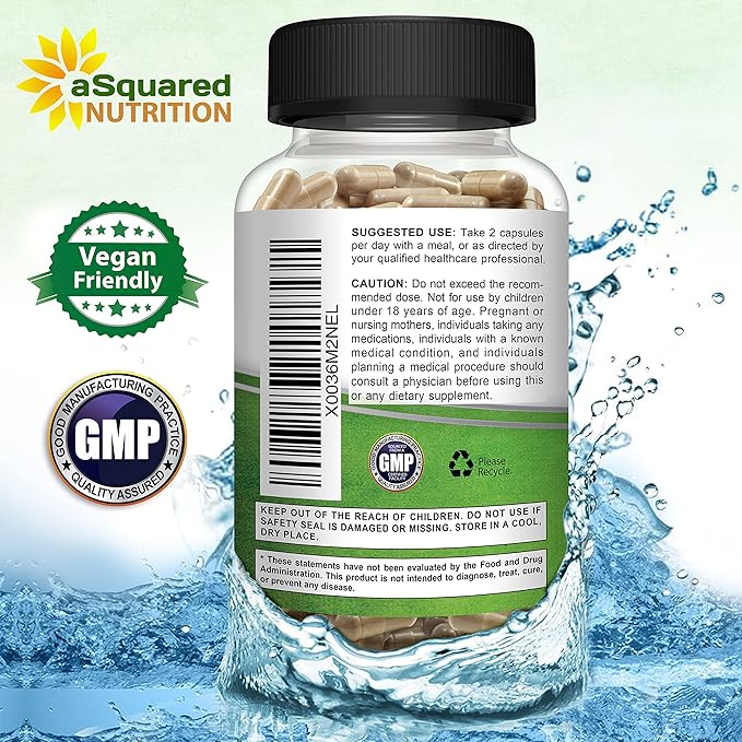aSquared Nutrition Shilajit 1000mg 120 Capsules