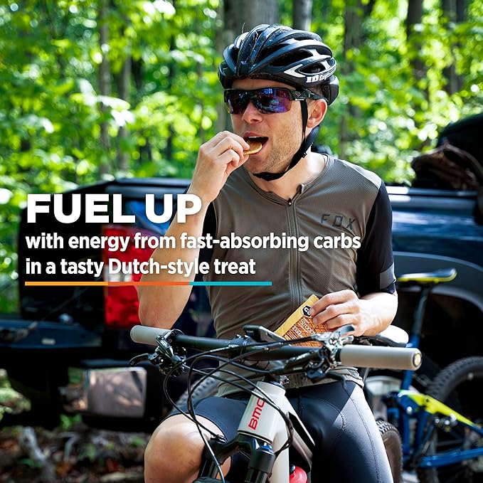 GU Energy Stroopwafel Variety Pack Sports Nutrition Waffle, Caffeine Included, and Kosher Dairy, On-The-Go Energy for Any Workout, 16 Count
