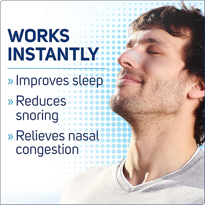 Nasal Strips Medium, Clear, 50 ct
