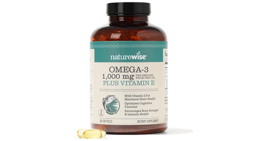 Omega-3 Fish Oil 1000mg – Heart & Brain Support