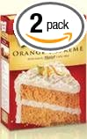 Duncan Hines Cake Mix-Orange-16.5 Oz-2 Pack