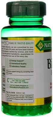 Nature's Bounty Super Potency Biotin 5000mcg 72 softgels 2)