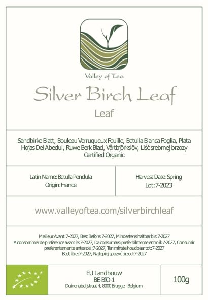 Silver Birch Leaf Tea