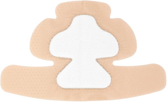Heel Silicone Foam Dressing Heel Ulcer 5"x 8" 8" (Pack 4)