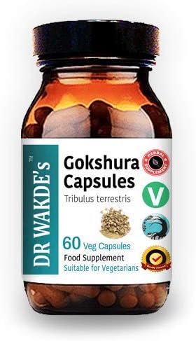 DR WAKDE'S Gokshura Capsules (Tribulus terrestris, 60 Veg