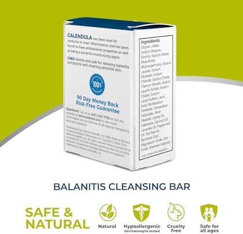 terrasil Balanitis Relief + Cleansing Soap 2-Product Kit (14g Tube