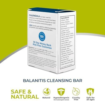 terrasil Balanitis Relief + Cleansing Soap 2-Product Kit (14g Tube