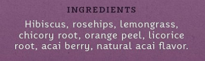Stash Tea Acai Berry Herbal Tea - Naturally Caffeine Free, Non-GMO Project Verified Premium Tea with No Artificial Ingredients, 18 Count (Pack of 6) - 108 Bags Total