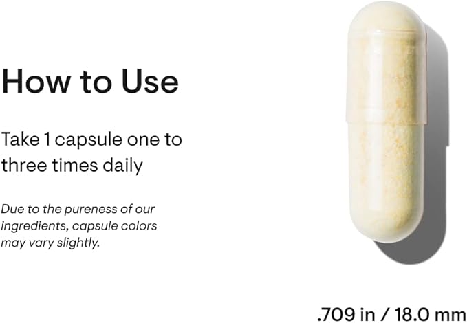 THORNE Adrenal Cortex 60 Capsules