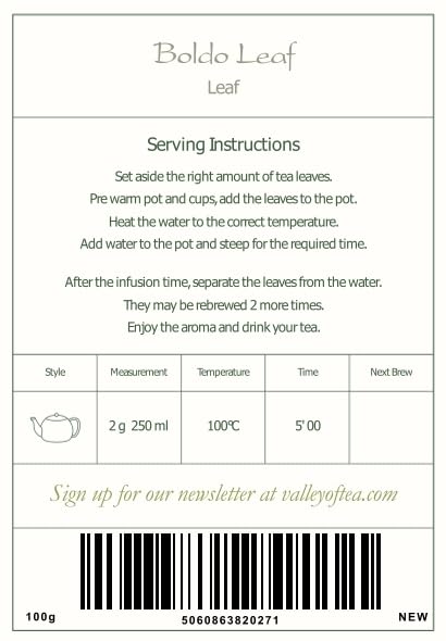 Boldo Leaves Tea Organic