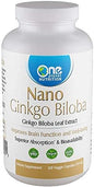 Ginkgo Biloba Extract Memory & Brain Supplements 120 Capsules, 250mg
