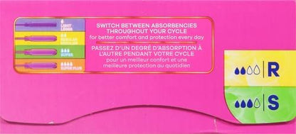 Tampax Radiant Tampons Multipack with Leakguard 28 Count 2)