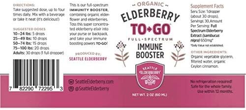 to-Go Immune Booster – Delicious, Vegan, 2oz