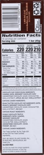 Larabar Chocolate Variety Pack, Gluten Free 18 ct