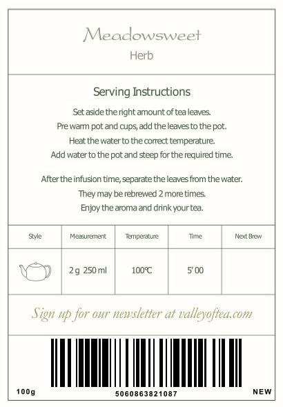 Meadowsweet Herbal Tea