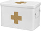 Flexzion First Aid Box Organizer Empty 13" White