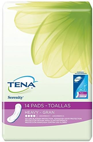 Tena Intimates Maximum Absorbency Incontinence Pad, Long 14 Count