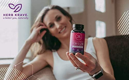 Flow and Glow Natural Hormone Balance 60 Vegan (1 Pack)